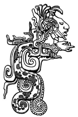 Yaxchilan Divine Serpent